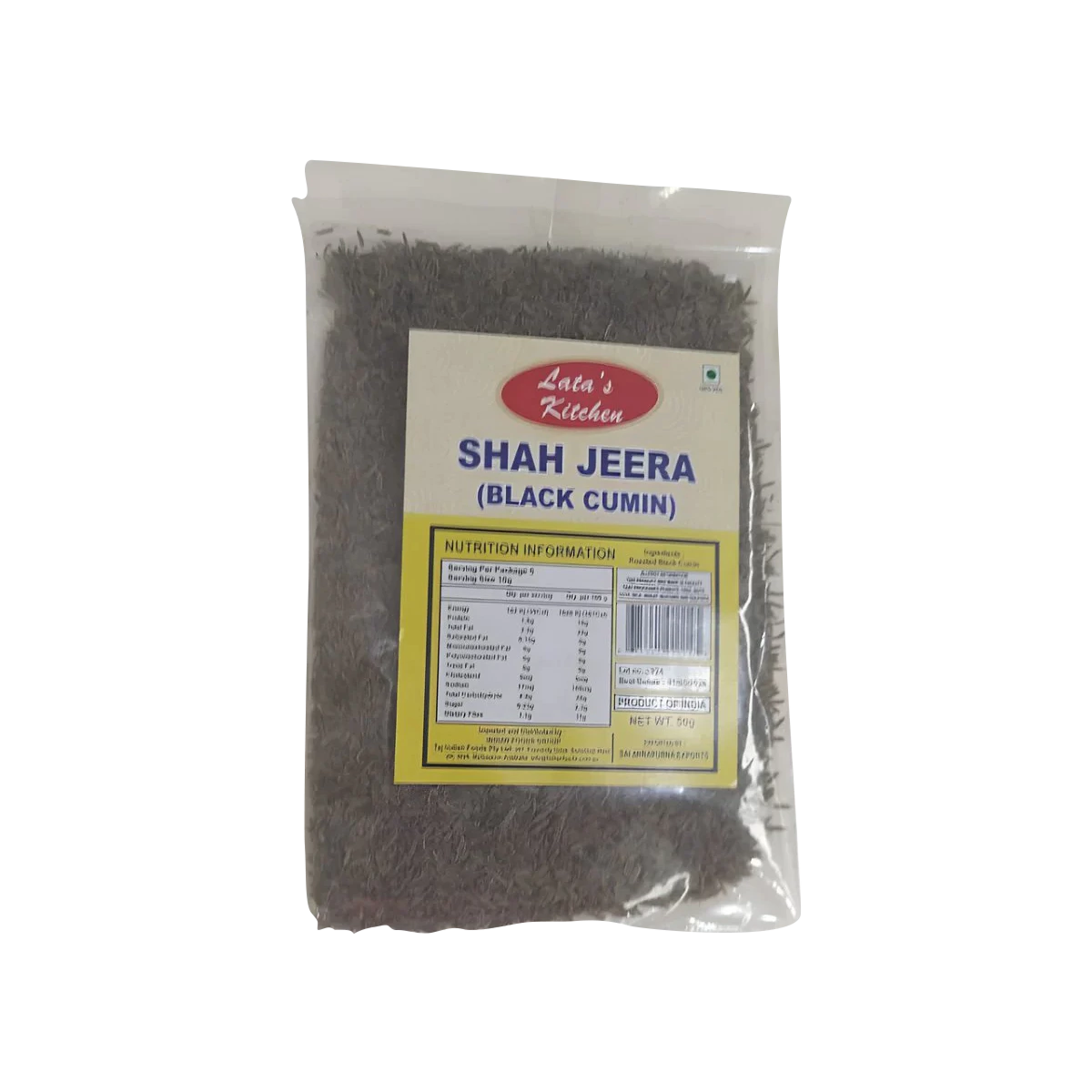 Lata's Kitchen - Shah Jeera | 50g