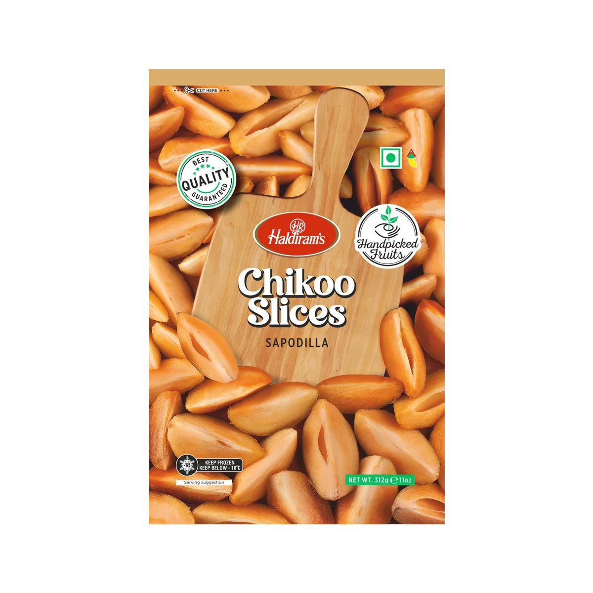 Haldiram's - Frozen Chickoo | 312g