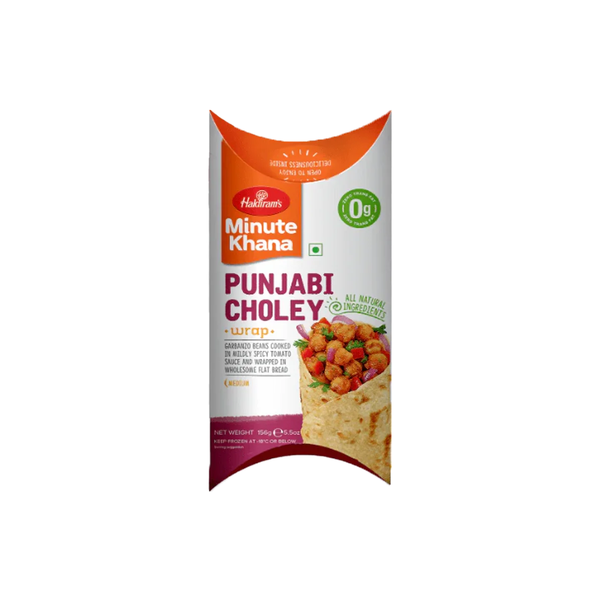 Haldiram's - Punjabi Choley Wrap | 156g