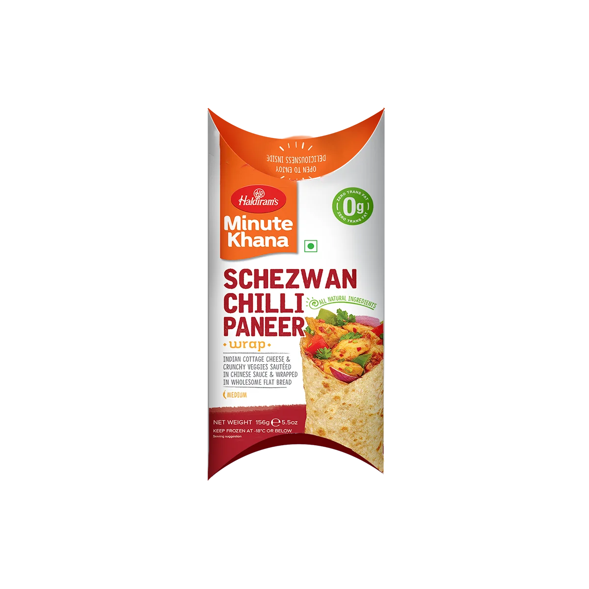 Haldiram's - Schezwan Chilli Paneer Wrap | 156g