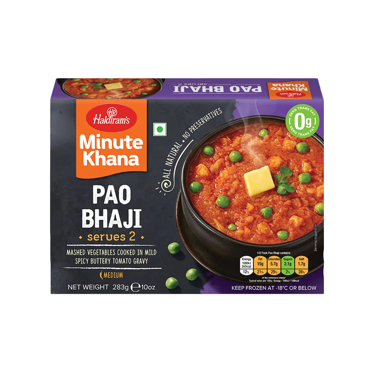 Haldiram's - Pao Bhaji | 283g