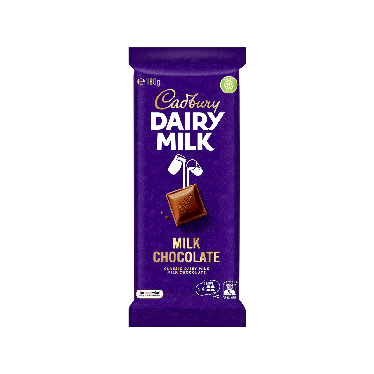 Cadbury - Dairy Milk Chocolate Block | 180g