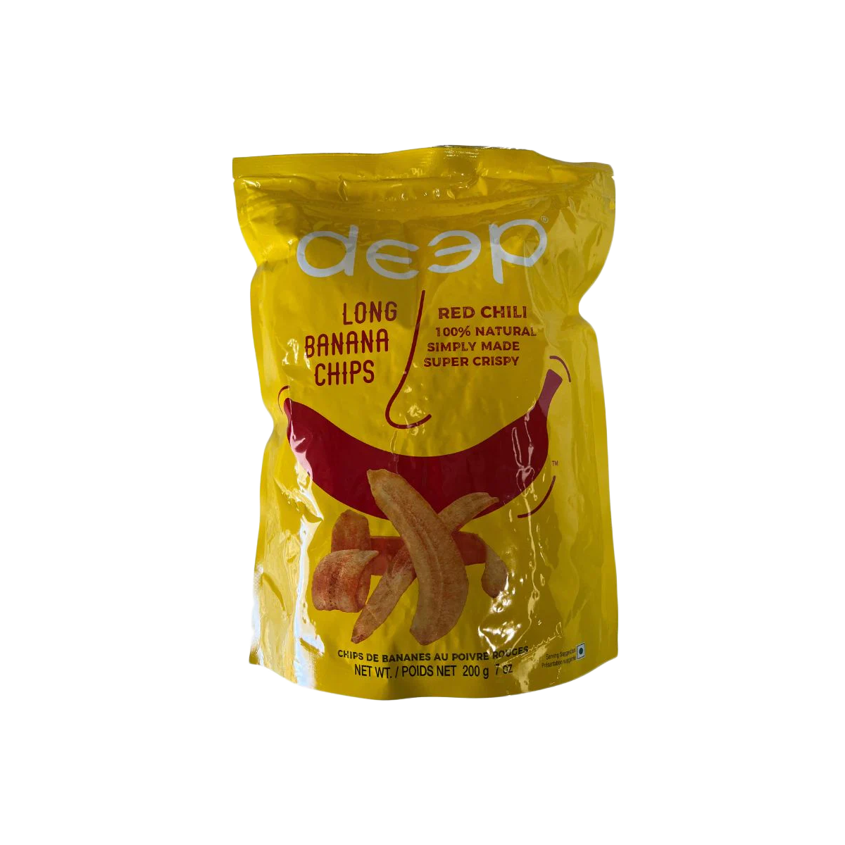 Deep - Long Banana Chips Red Chilli | 200g