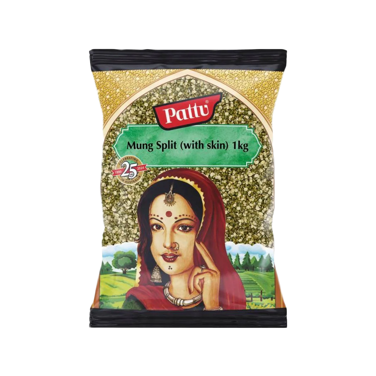 Pattu - Mung Dal Split with Skin | 1kg