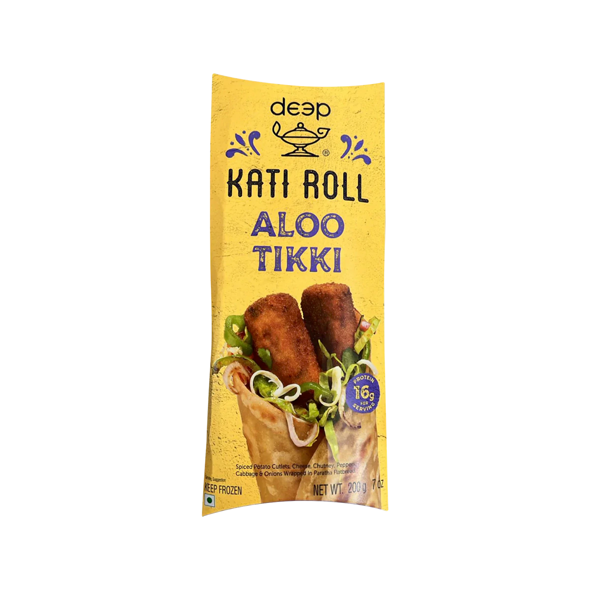 Deep - Aloo Tikki Kati Roll Frozen | 200g