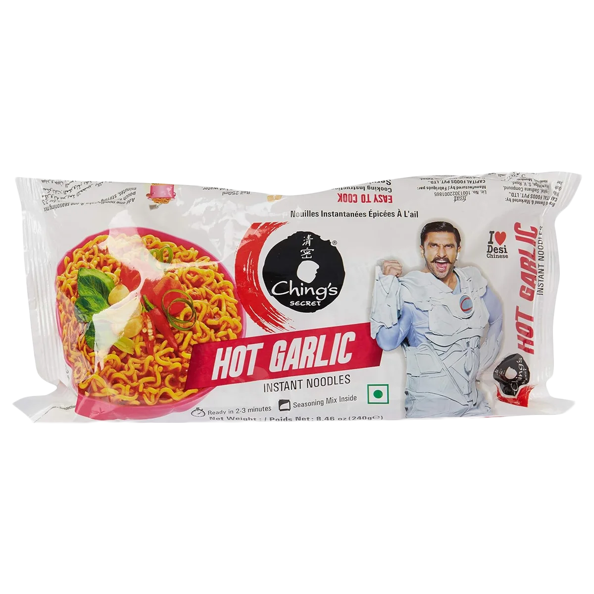 Chings - Secret Hot Garlic Instant Noodles | 240g