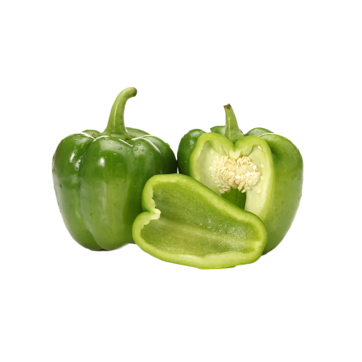 Grocerz - Capsicum Green (450-550g) | 1 Pack