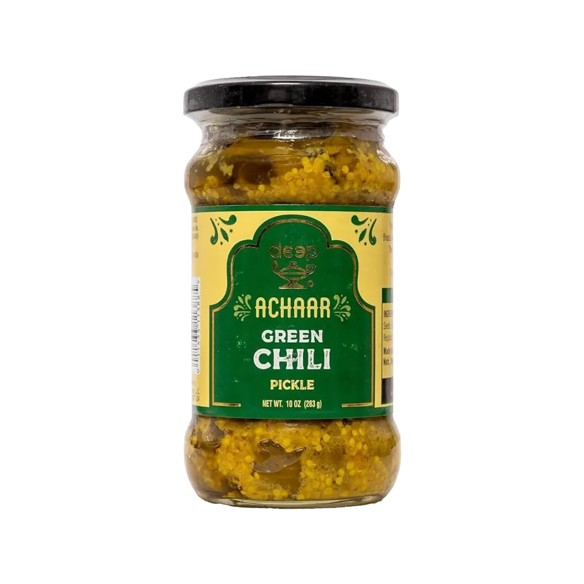 Deep - Green Chilli Pickle | 283g