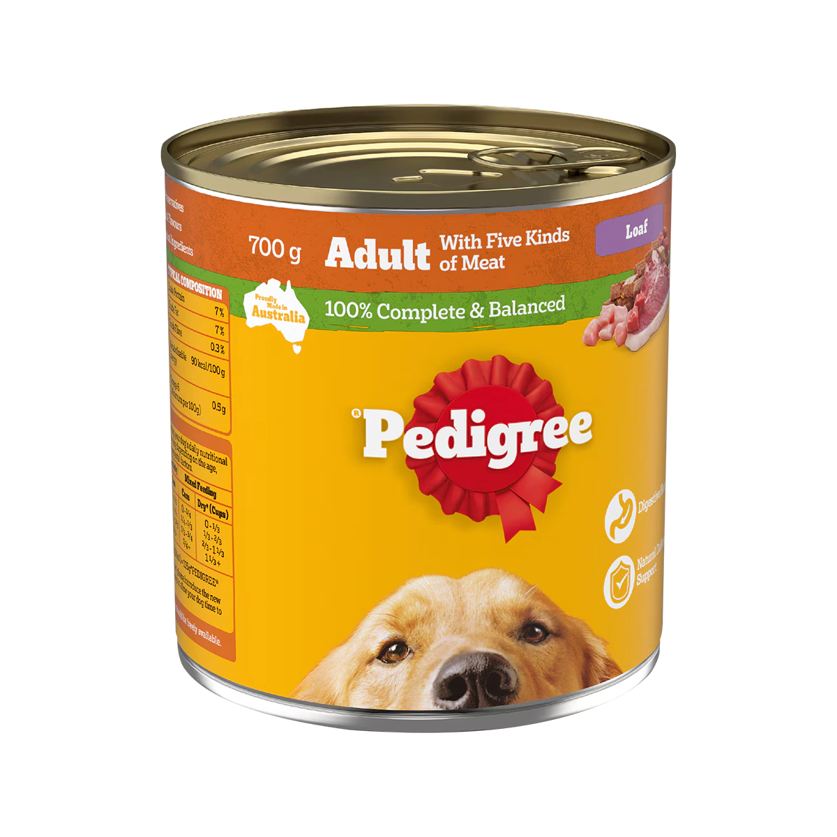 Pedigree - Dog Food Loaf with Five Kinds of Meats Adult | 700g