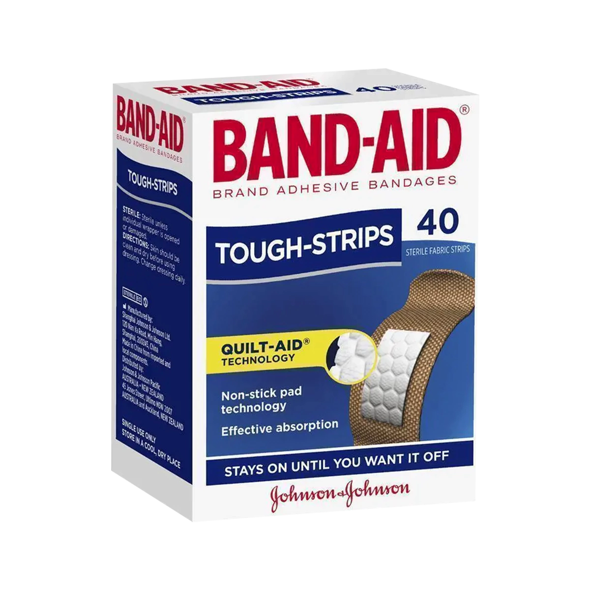 Johnson & Johnson - Band Aid Tough Strips | 40 Pack