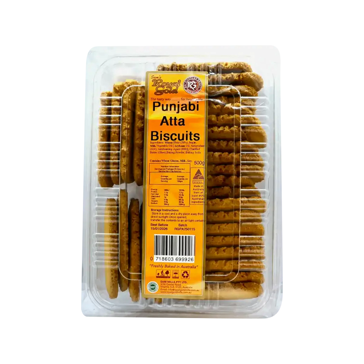 Royal Gold - Punjabi Atta Biscuits | 500g