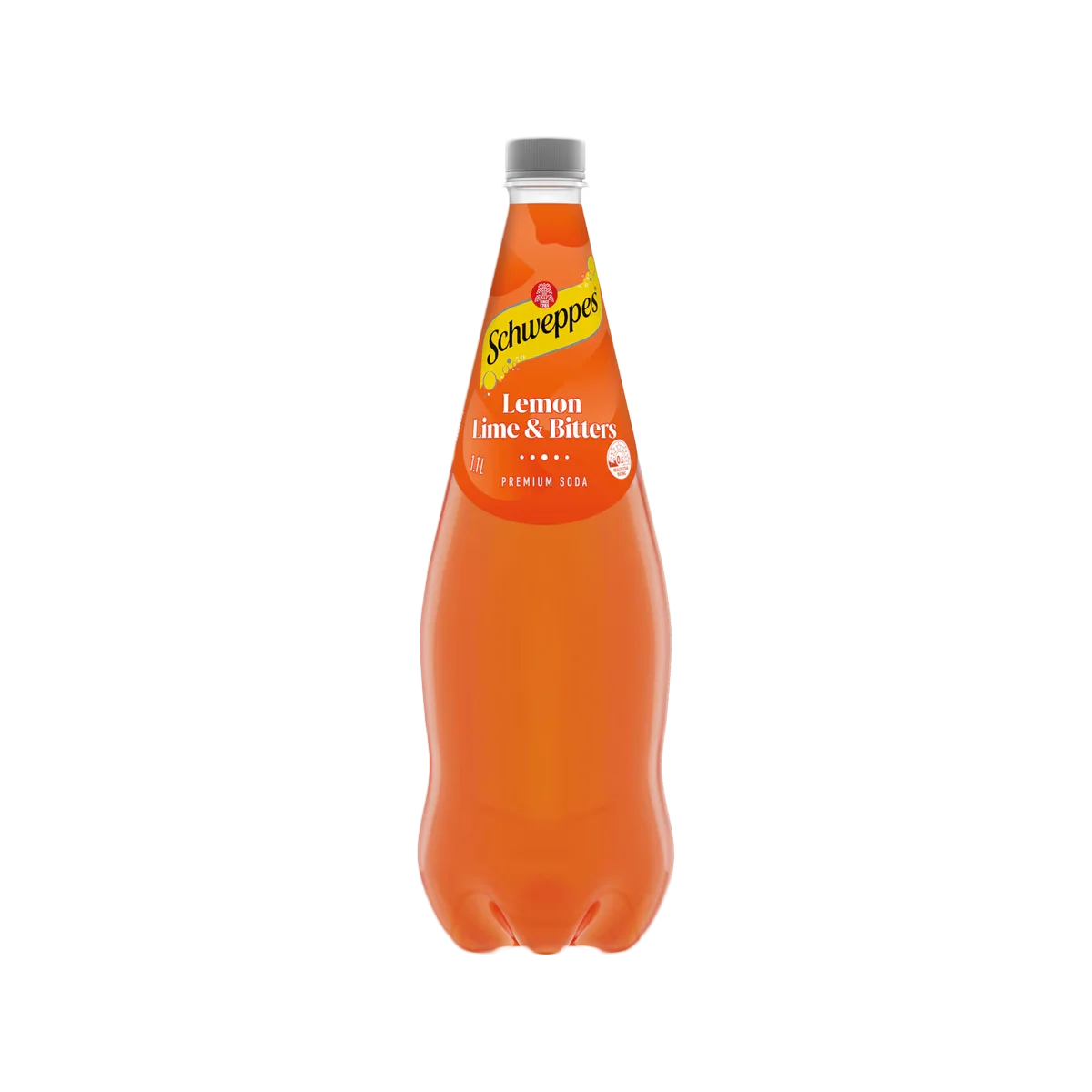 Schweppes - Mixers Lemon Lime & Bitters Soft Drink Bottle | 1.1L