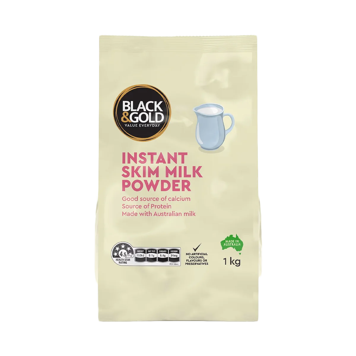 Black & Gold - Instant Skim Milk Powder | 1kg