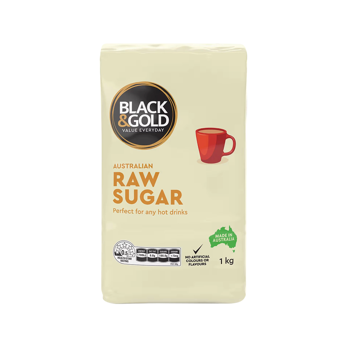 Black & Gold - Raw Sugar | 1kg