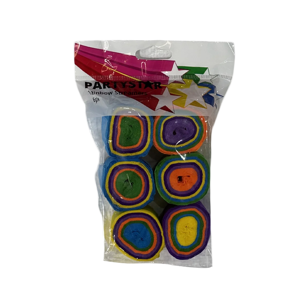 Korbond - Rainbow Streamers | 6 Pack