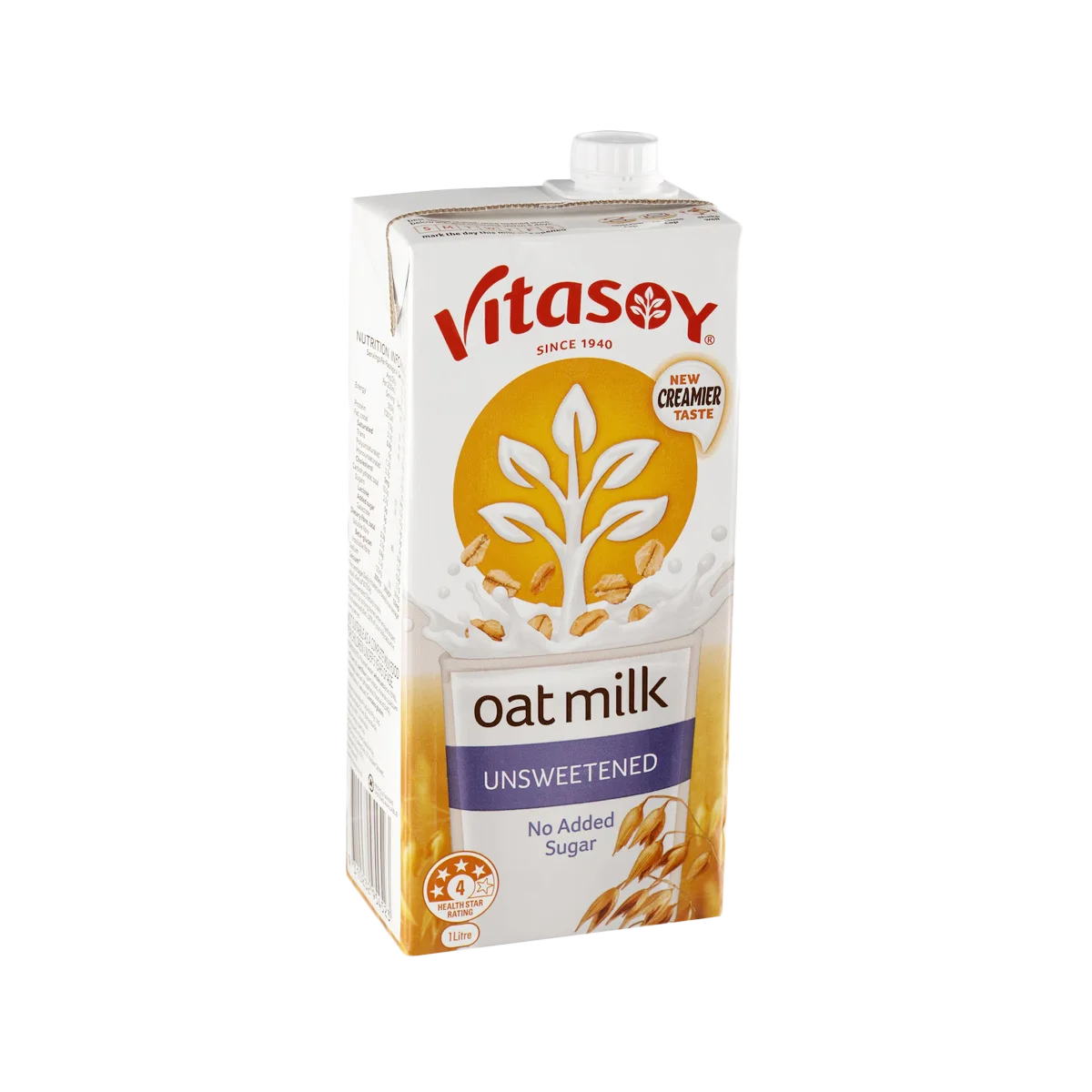 Vitasoy - Unsweetened Oat Long Life Milk UHT | 1L