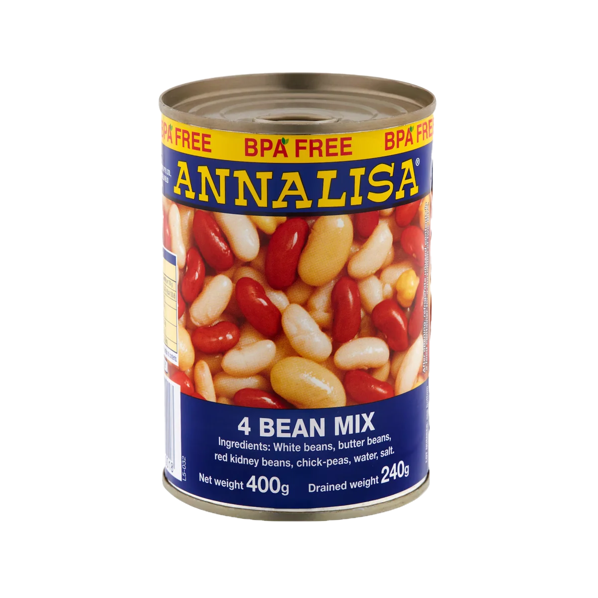 Annalisa - Four Beans Mix 400g | 1 Each