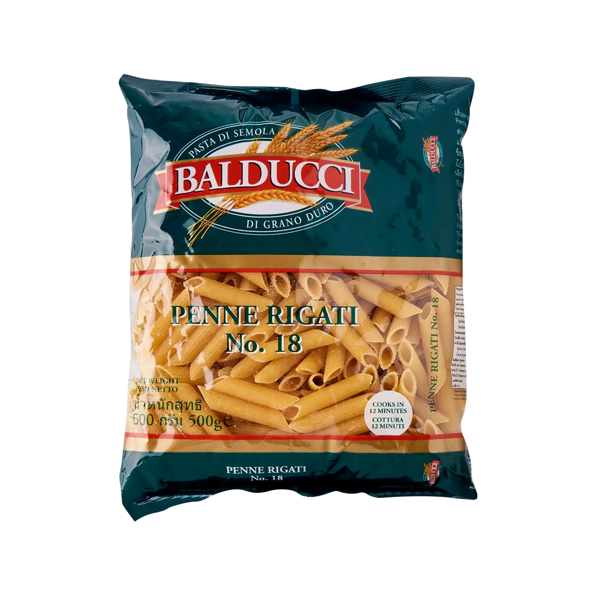 Balducci - Penne Rigati Pasta No 18 | 500g