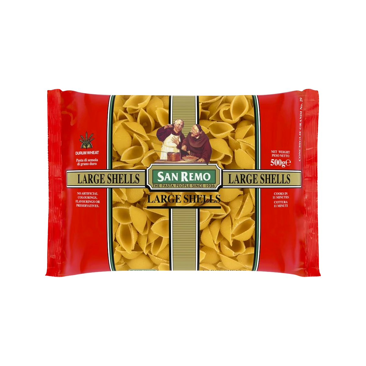 San Remo - Large Shells Pasta No 53 | 500g