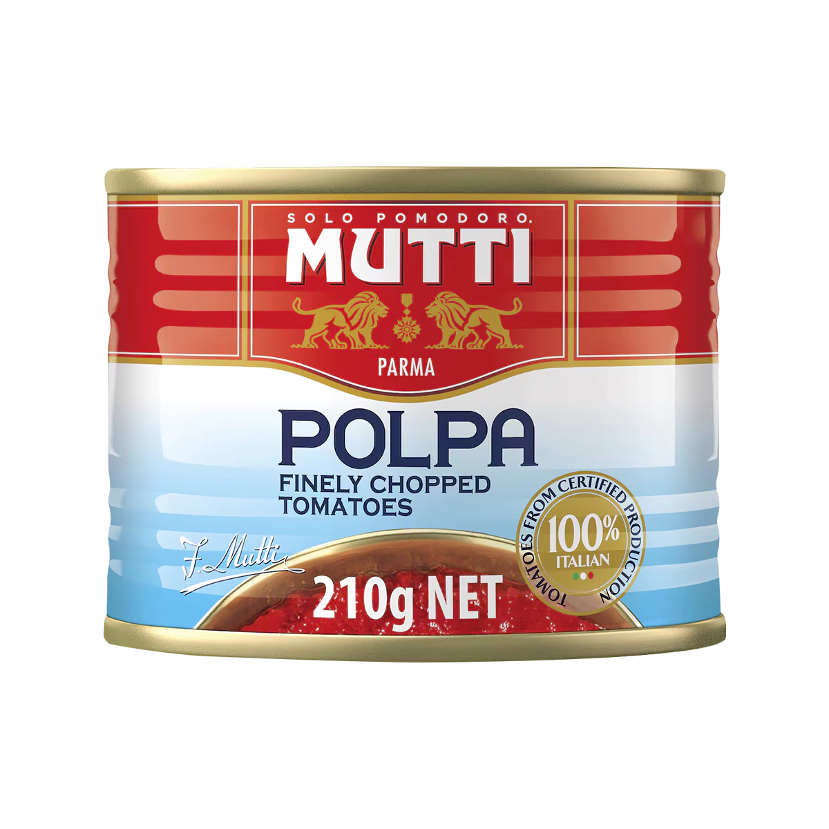 Mutti - Polpa Tomatoes Finely Chopped | 210g