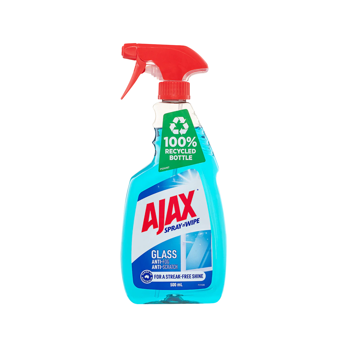 Ajax - Spray & Wipe Glass Cleaner Trigger Spray | 500ml