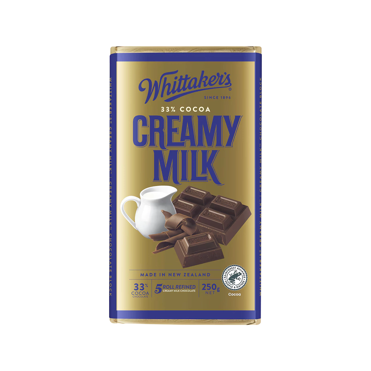 Whittaker's - Creamy Milk Chocolate Fairtrade | 250g