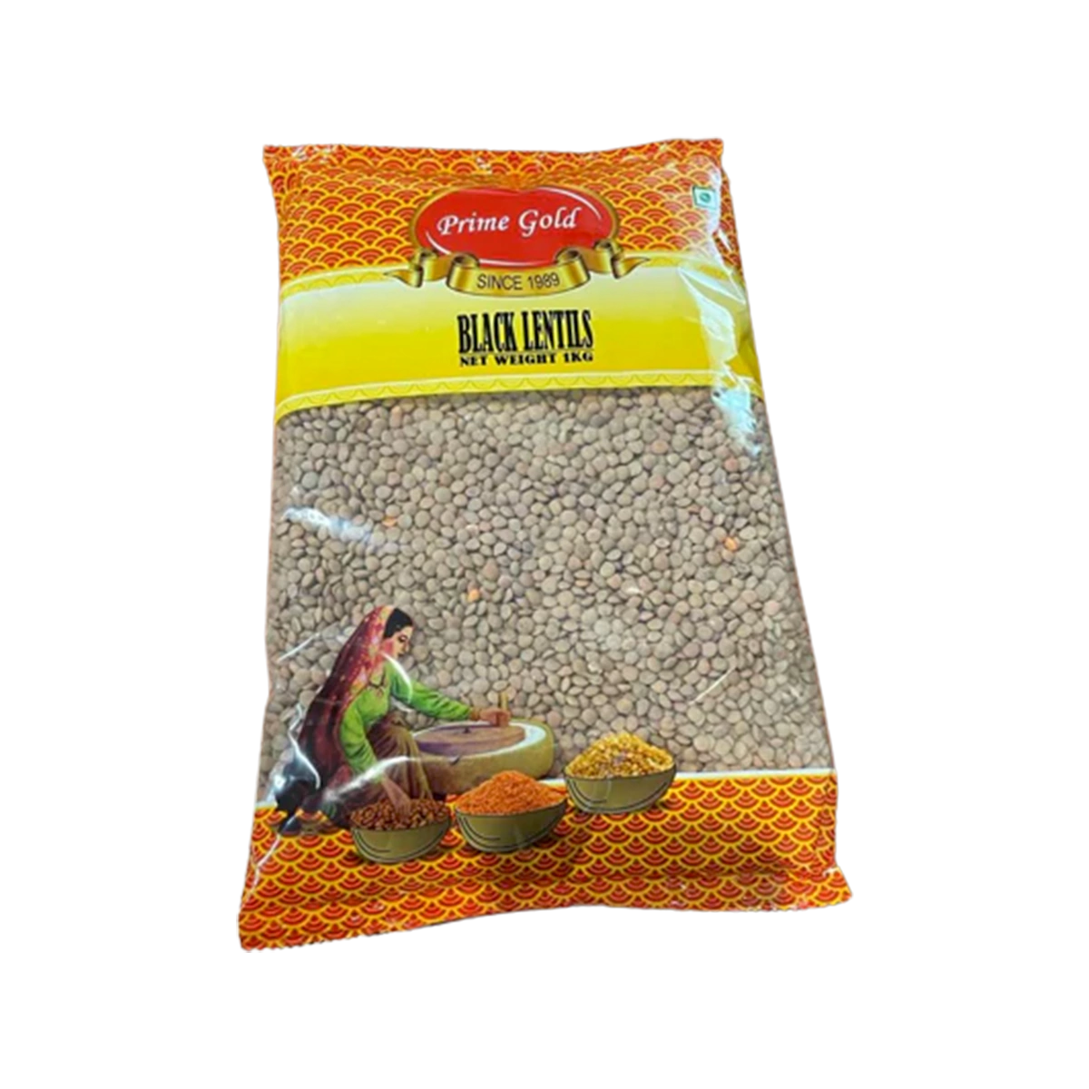 Prime Gold - Black Lentils Whole | 1kg