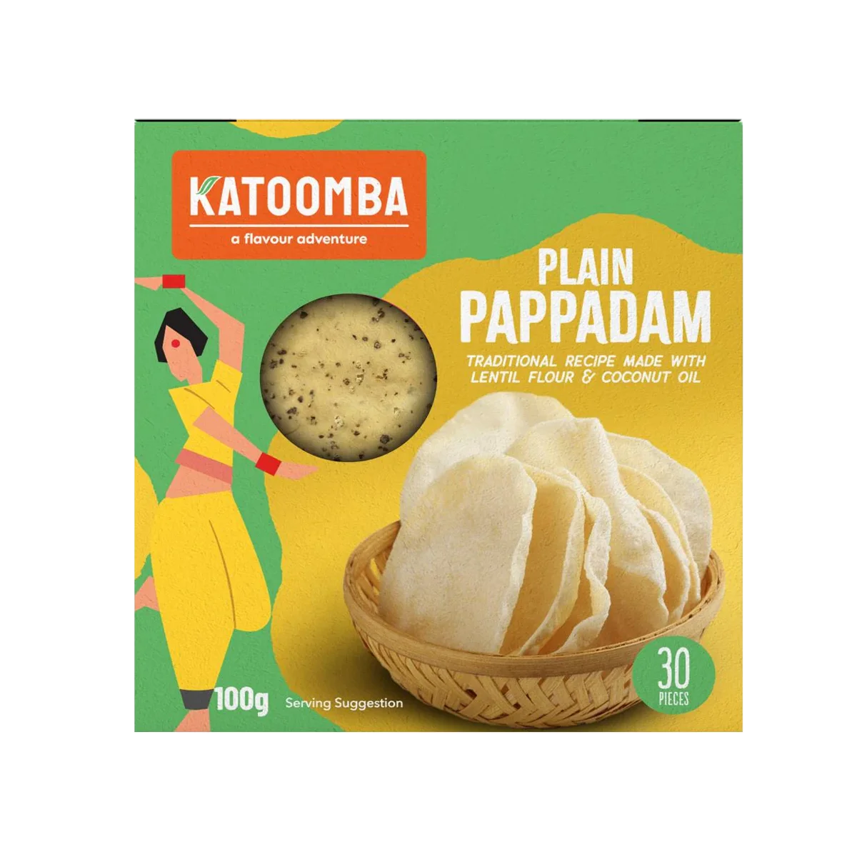 Katoomba - Plain Pappadam | 100g