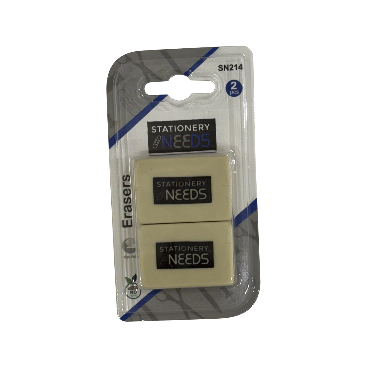 Uber - Rectangle Eraser | 2 Pack