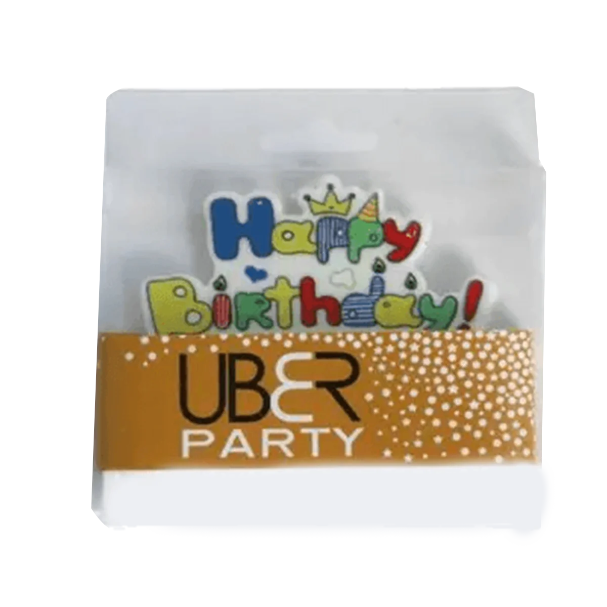 Uber - Happy Birthday Plaque | 1 Pack