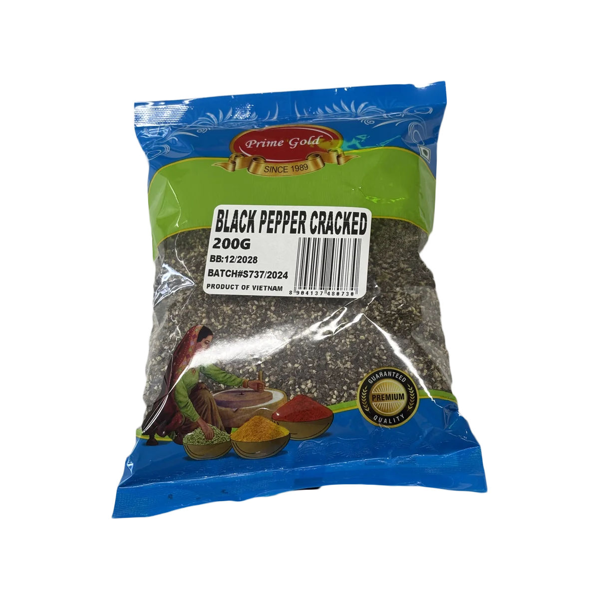 Prime Gold - Black Pepper Cracked Crushed | 200g