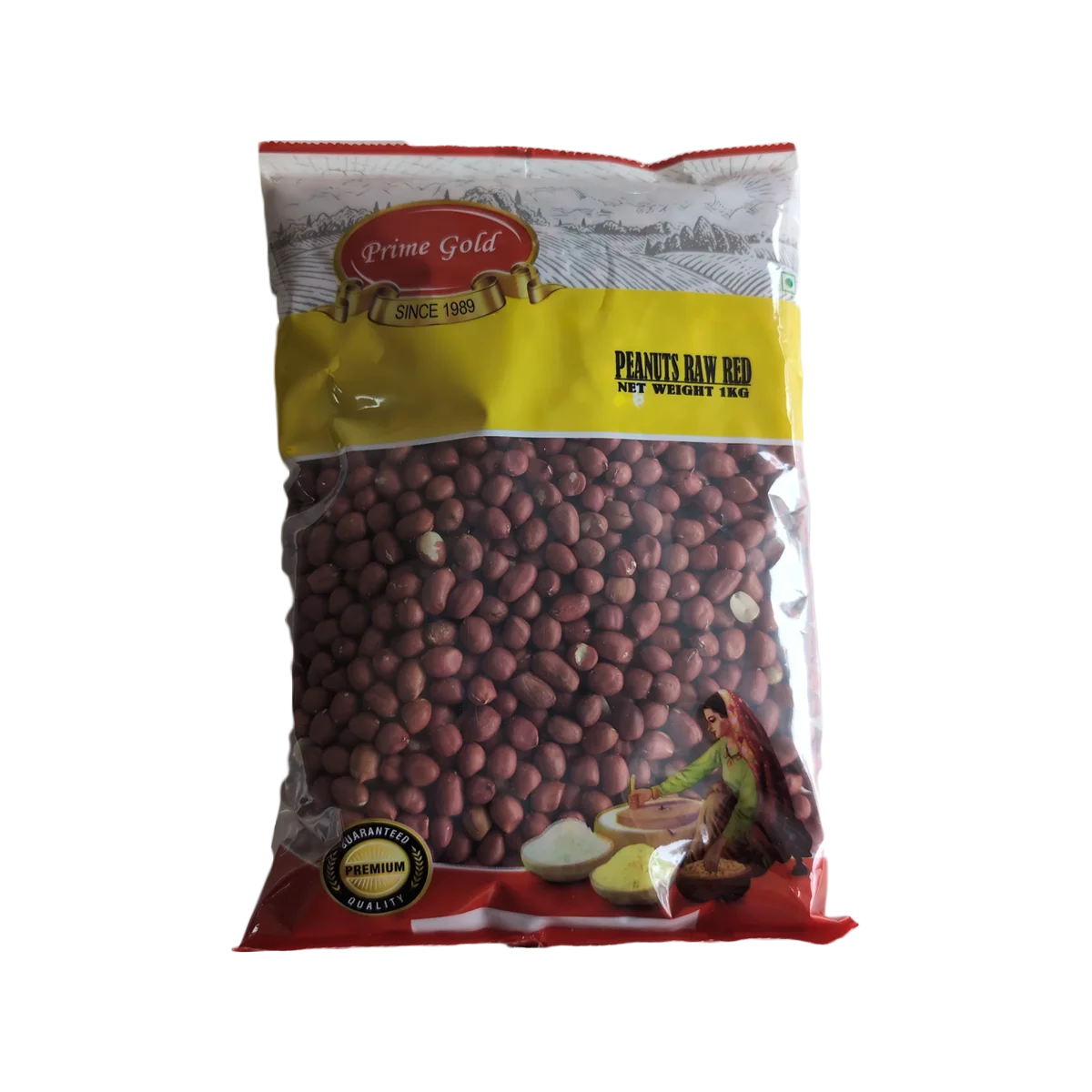 Prime Gold - Peanuts Raw Red | 1kg