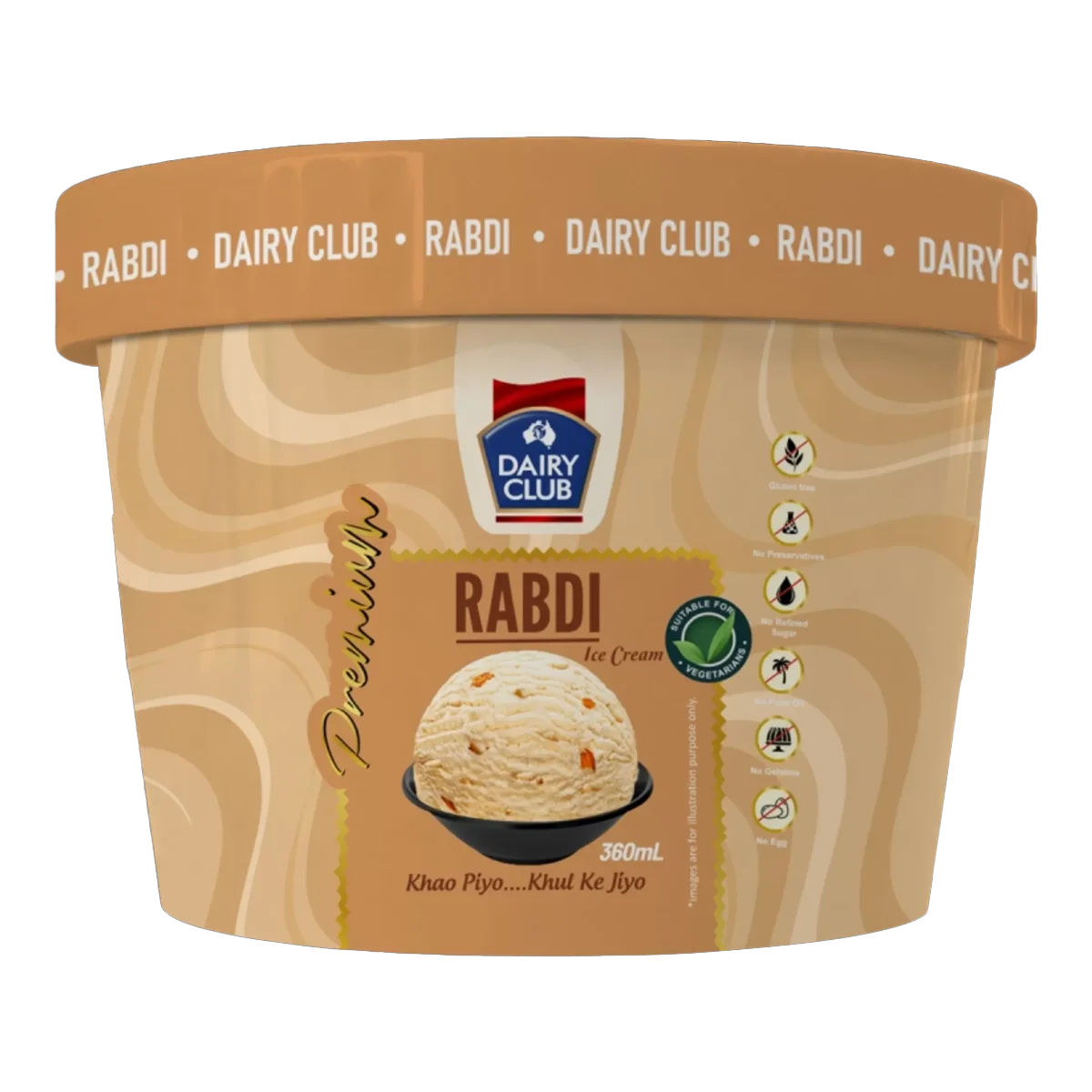 Dairy Club - Rabdi Ice Cream | 360ml