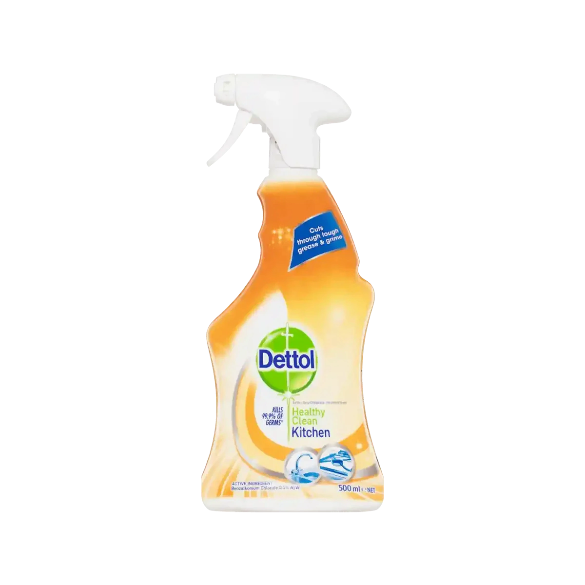 Dettol - Healthy Clean Antibacterial Kitchen Cleaner Trigger Spray | 500ml