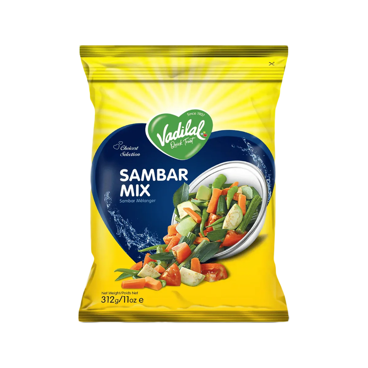 Vadilal - Sambar Mix (Mixed Vegetable) | 312g