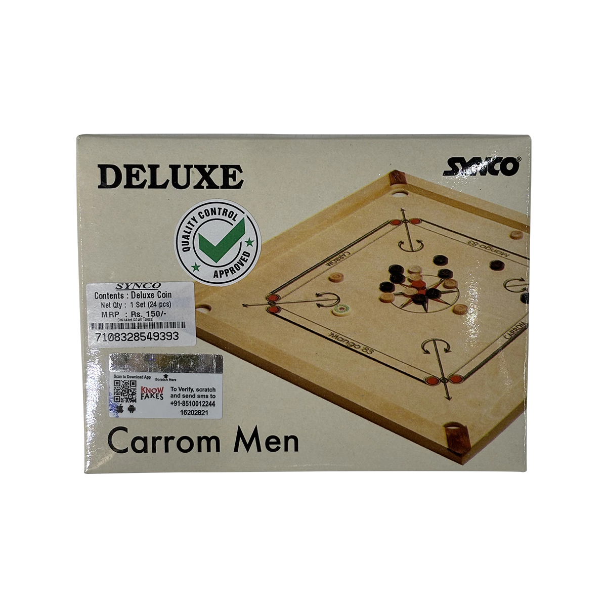Carrom Man - Coin Deluxe | 1 Pack