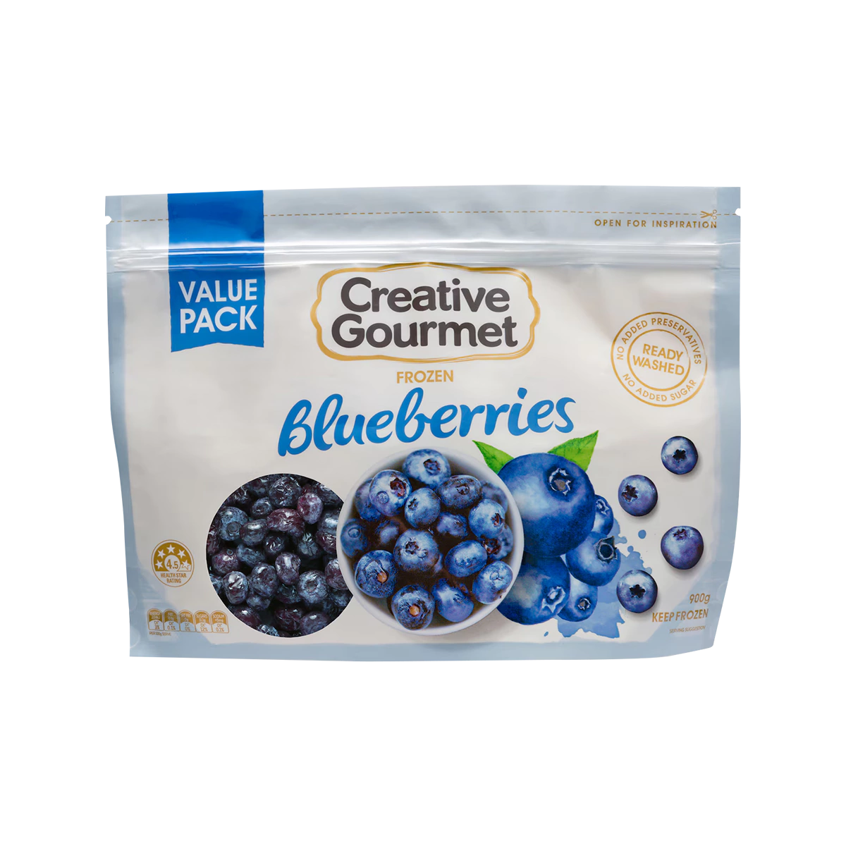 Creative Gourmet - Frozen Blueberries | 900g