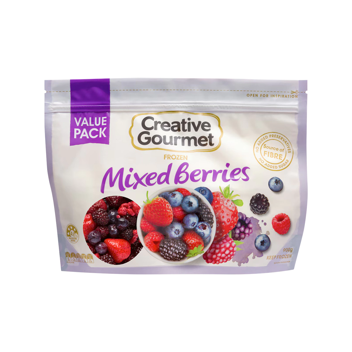 Creative Gourmet - Frozen Mixed Berries | 900g