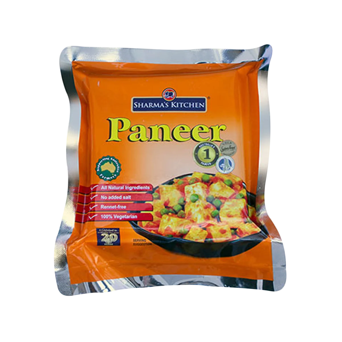 Sharma's Kitchen - Paneer Cottage Cheese (approx 250g to 350g) | 1 Each