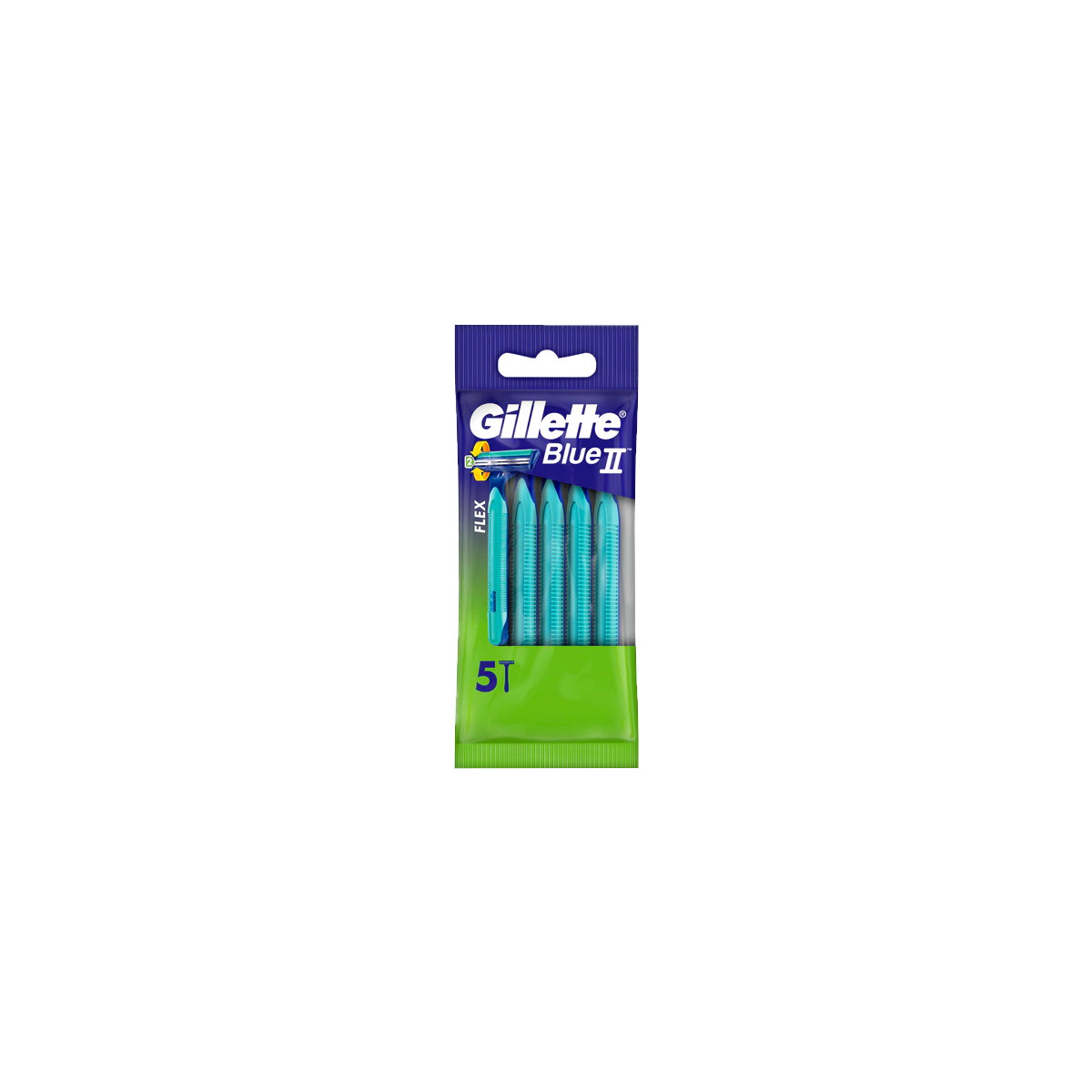 Gillette - Blue II Plus Disposable Razors | 5 Pack