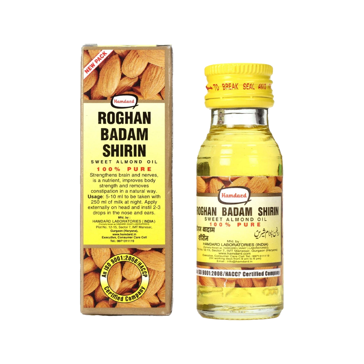 Hamdard - Roghan Badam Shirin Sweet Almond Oil | 50ml