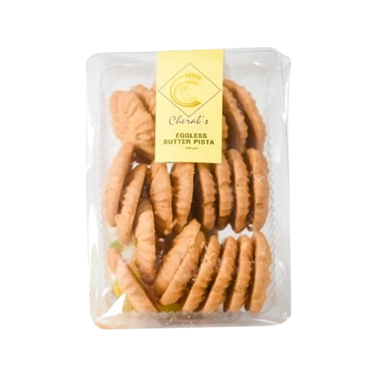 Cherabs - Eggless Butter Pista Cookies | 260g