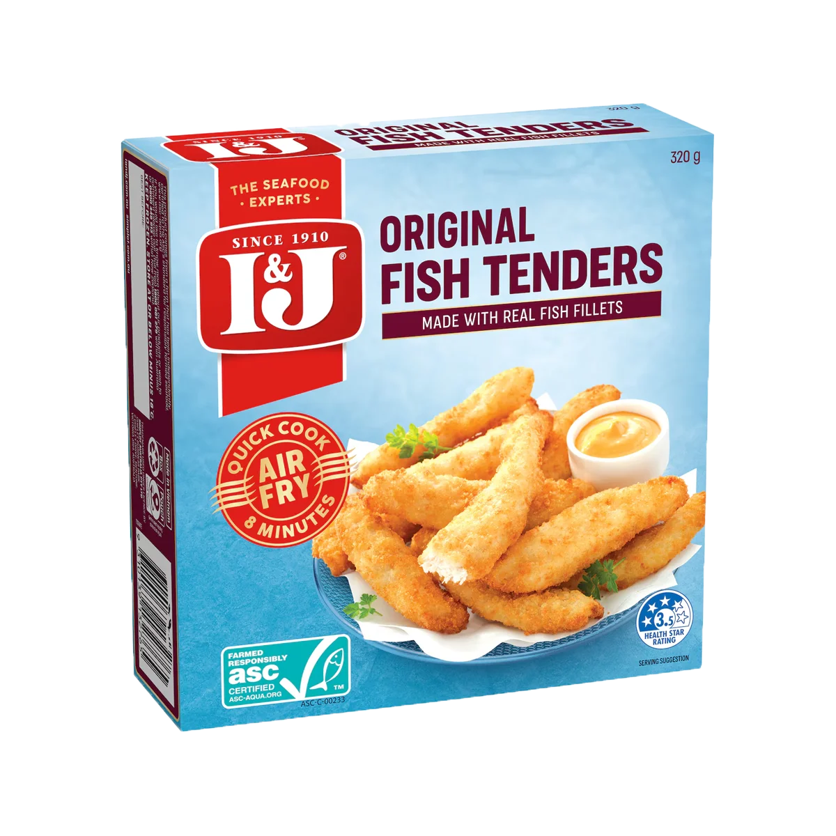 I&J - Frozen Original Fish Tenders | 320g