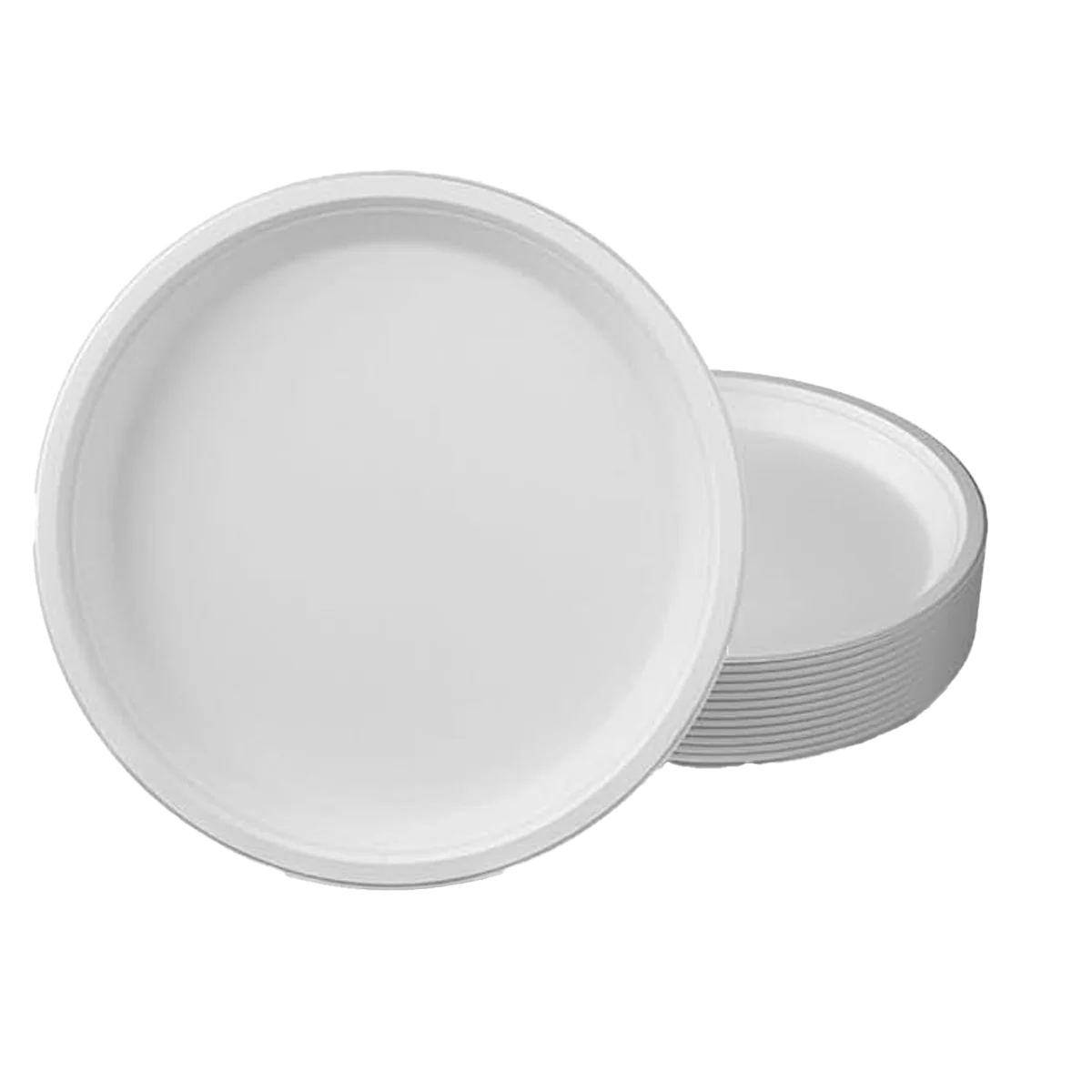 MBD - Paper Disposable Round Plate 6 Inch | 50 Pack