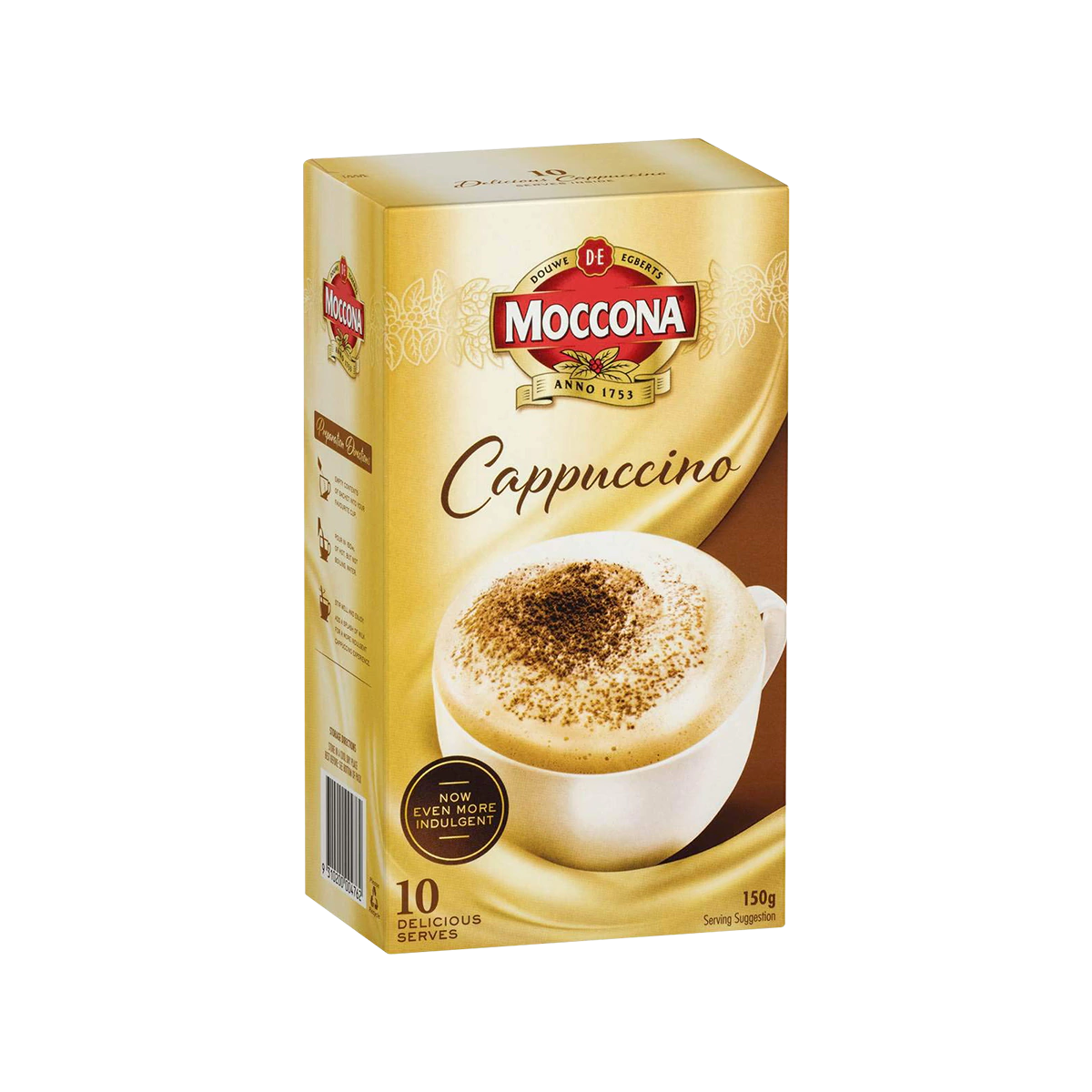 Moccona - Cafe Classics Cappuccino Coffee Sachets | 10 Pack