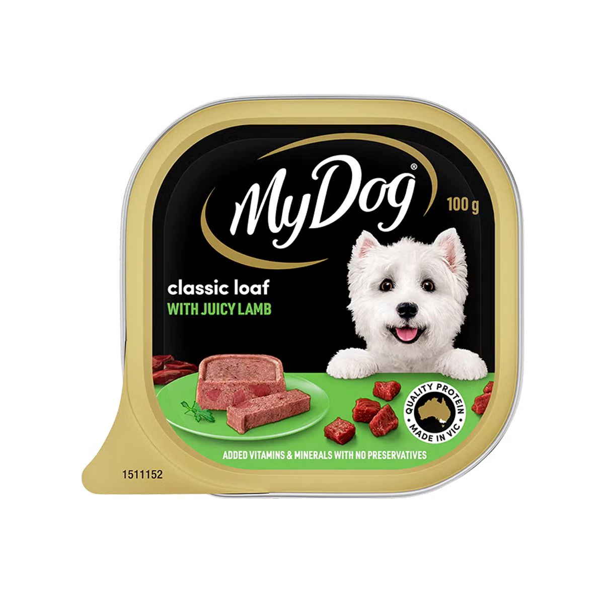 My Dog - Classic Loaf with Juicy Lamb | 100g