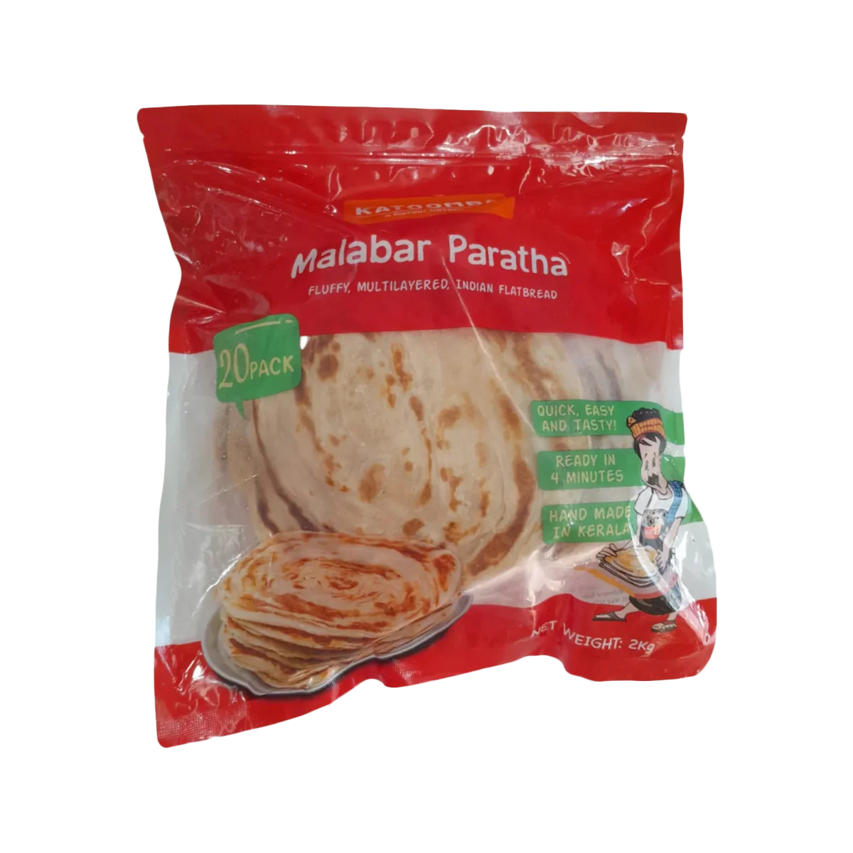 Katoomba - Malabar Paratha | 20 Pcs
