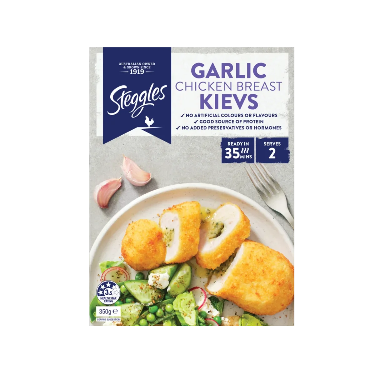 Steggles - Kiev Garlic Chicken Breast | 350g
