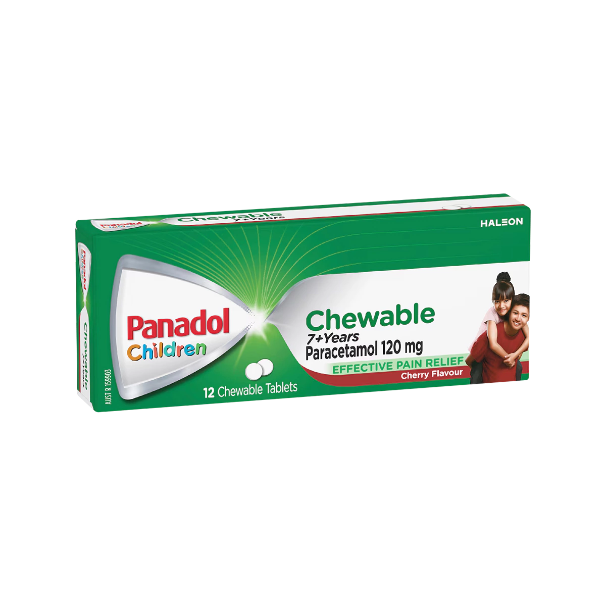 Panadol - Children Chewable 7+ Years Paracetamol 120mg Cherry Flavour | 12 Pack
