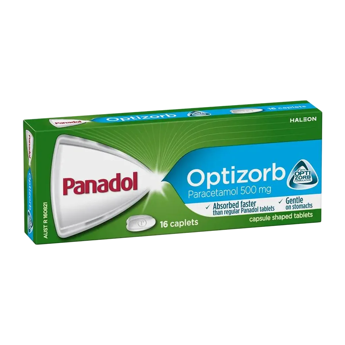 Panadol - Optizorb Paracetamol Pain Relief Tablets 500mg | 16 Pack